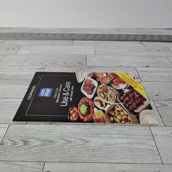 Corning Microwave Cookware Use & Care with Recipe Ideas Vtg Booklet VERY GOOD - Picture 7 of 13